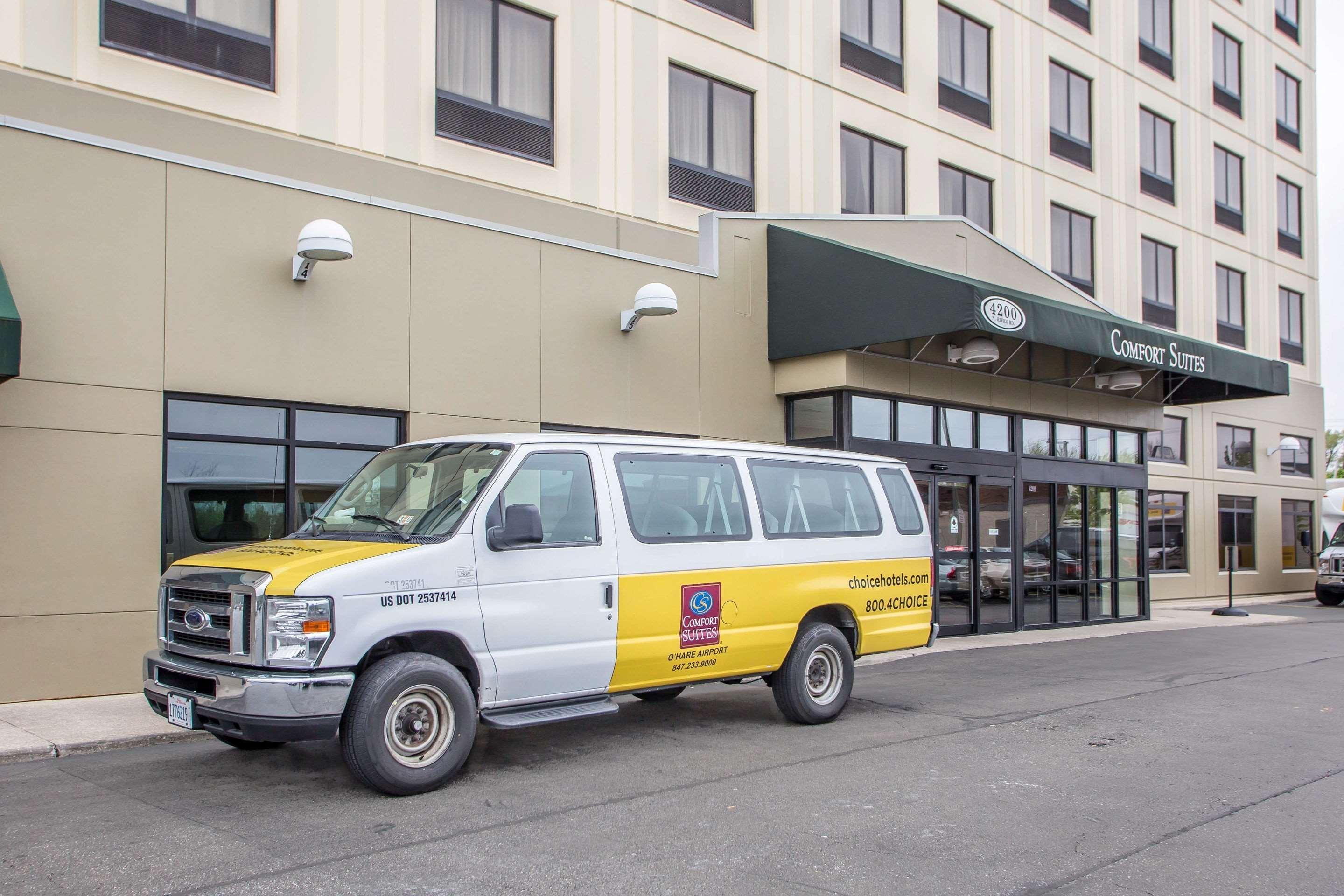 Comfort Suites Chicago O'Hare Airport Schiller Park Exterior foto