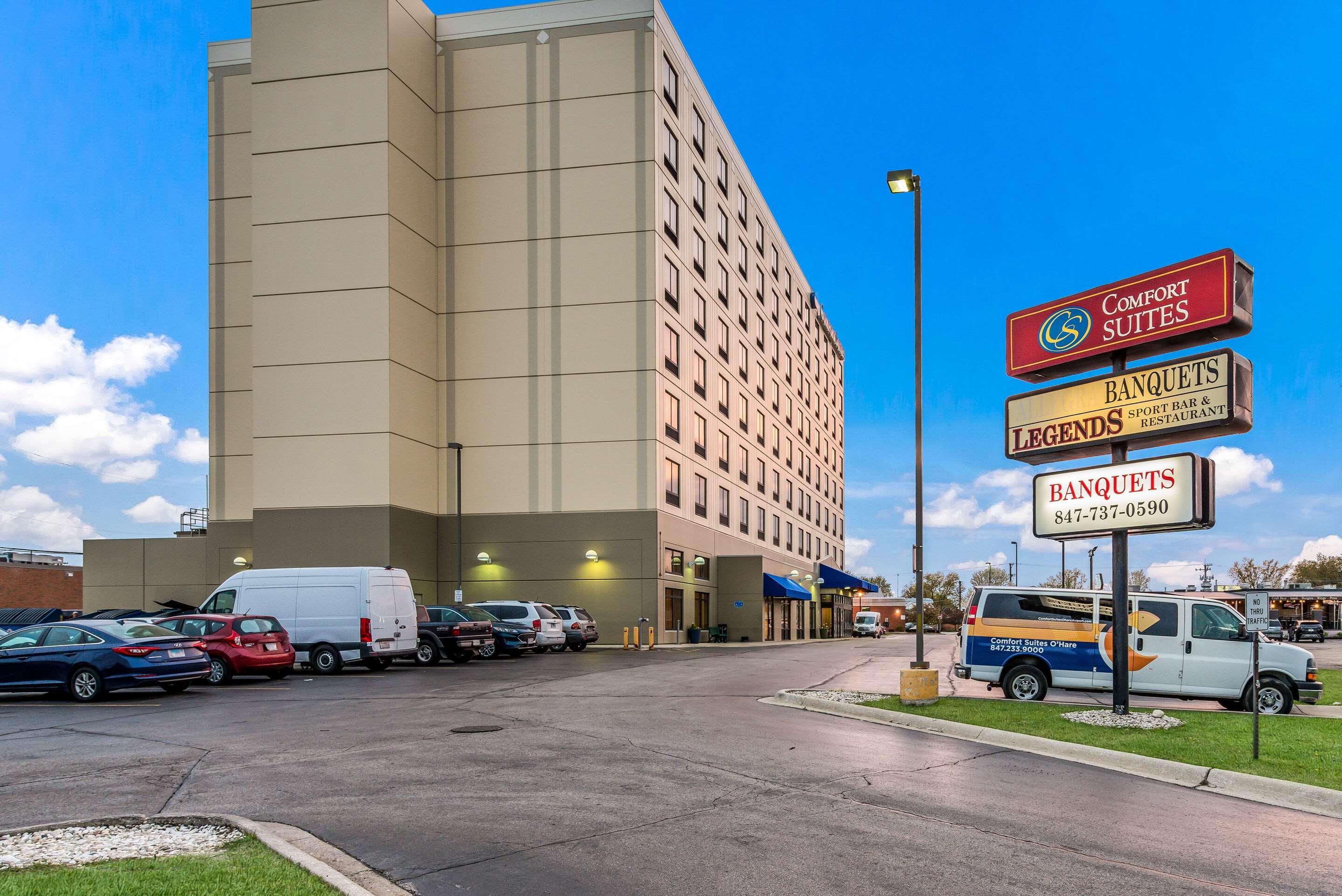 Comfort Suites Chicago O'Hare Airport Schiller Park Exterior foto