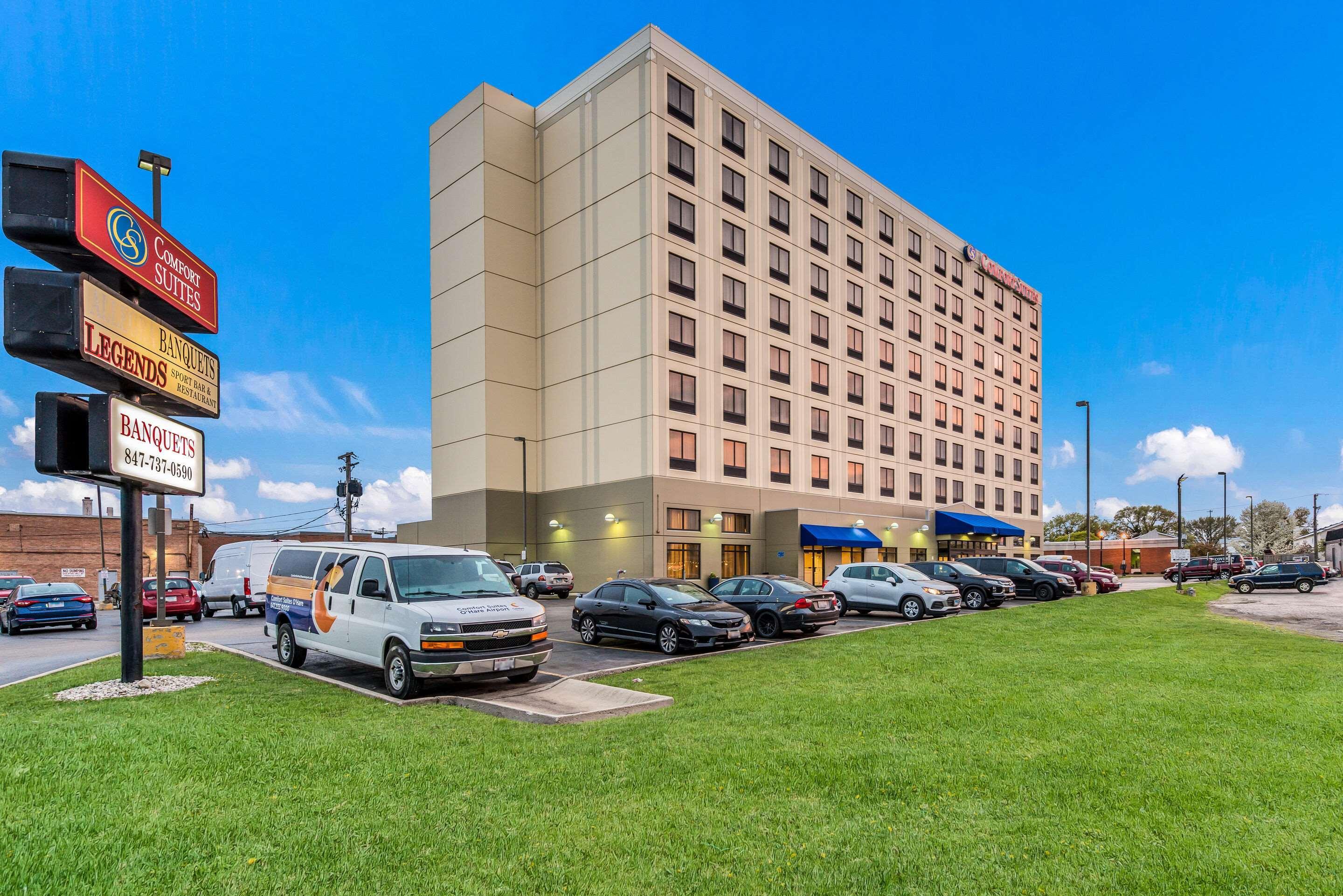 Comfort Suites Chicago O'Hare Airport Schiller Park Exterior foto